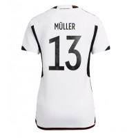 Dres Nemecko Thomas Muller #13 Domáci pre Ženy MS 2022 Krátky Rukáv
